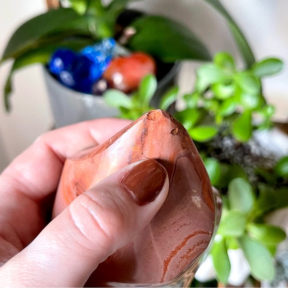 🌊Stunning Ocean Jasper Crystal Flame🌊 - Picture 5 of 7